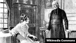 Иллюстрация к повести Оноре де Бальзака  "Тридцатилетняя женщина"