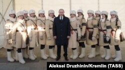 پوتین در جریان مراسم گرامیداشت نبرد استالینگراد