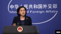 هوا چونینگ، سخنگوی وزارت امور خارجه چین