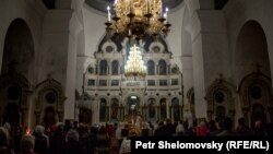 Иллюстрационное фото. Пасхальная служба в оккупированном Донецке