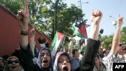 تظاهرات ضد اسرائیلی در ترکیه