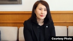 Консул Кыргызстана в Сеуле Нурзат Саякбек кызы.