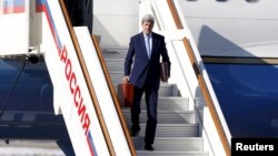 جان کری روز چهارشنبه وارد مسکو شد