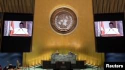 На торішню Генасамблею ООН лідери надіслали заздалегідь записані відеоролики або попросили своїх послів