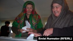 Оштағы сайлау. Қырғызстан, 4 наурыз 2012 жыл.