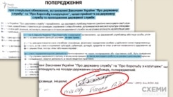 14 січня 2008 року Андрій Богдан поставив підпис, що ознайомлений з усіма обмеженнями на держслужбі