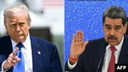 دونالد ترامپ (چپ) بار دیگر تهدید به عملیات زمینی کرده است