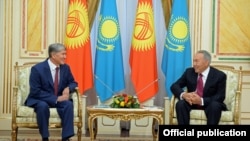 Алмазбек Атамбаев и Нурсултан Назарбаев