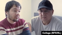 Айеркен Саймаитиге байланыштуу көрсөтмө берген эки күбө - Рустам Тиллабаев жана Эркин Сопоков.