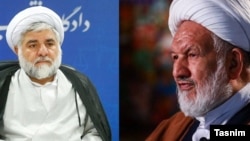 از راست: علی رازینی و محمد مقیسه‌