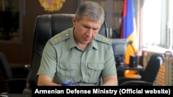 ARMENIA -- Armenian Chief of General Staff Onik Gasparian