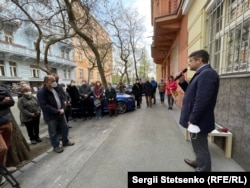 Під час встановлення пам’ятної таблиці