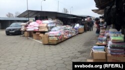 Гарадзкі рынак на вул. Тысячагодзьдзя ў Бялай-Падлясцы