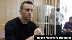 Олексій Навальний у суді, Москва, Росія, 27 березня 2017 року