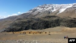 Ваханский коридор в Афганистане, где проживают этнические кыргызы. Архивное фото.