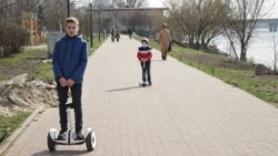 Русанівська набережна, Київ, 28 березня 2020 року