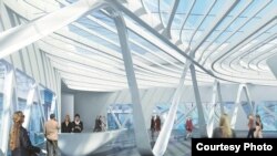 Казанда төзеләчәк Swissotel нең макет рәсеме