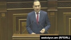 И. о. министра юстиции Артак Зейналян (архив)