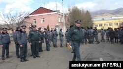 Ոստիկանները Վանաձորում, 9-ը դեկտեմբերի, 2018թ․