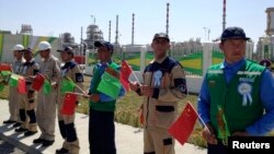 Türkmenistanyň nebit-gaz pudagynyň işgärleri