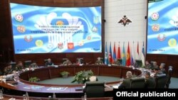 Сустрэча міністраў абароны краінаў СНД у Маскве 15 чэрвеня 2016 году