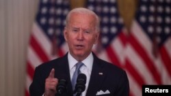 ԱՄՆ նախագահ Ջո Բայդենի ուղերձն Աֆղանստանում ստեղծված իրավիճակի մասին, Սպիտակ տուն, Վաշինգտոն, 16-ը օգոստոսի, 2021թ.