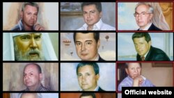 Портрети художника Нікаса Сафронова (©Нікас Сафронов) (скриншот з офіційного сайту http://www.nikas-s.ru)