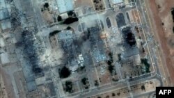تصویر ماهواره‌ای منتشرشده از تأسیسات اصفهان بعد از بمباران آمریکا