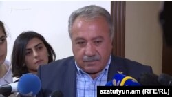 Депутат от фракции «Мой шаг» Сасун Микаелян 