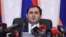 Armenia - Defense Minister Suren Papikian speaks during a press conference in Yerevan, January 15, 2025.