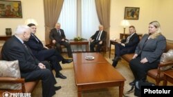 Էդբվարդ Նալբանդյանի հանդիպումը ՄԽ համանախագահների հետ, Երևան, 8-ը փետրվարի, 2018 թ․