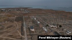 Стройплощадка АЭС в Улькене в октябре 2024 года