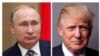 دونالد ترامپT رئیس‌جمهور، و ولادیمیر پوتین، رئیس‌جمهور روسیه