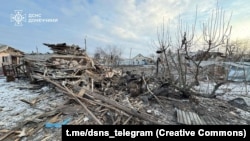 Миколаївка після російських атак на Донеччині. Фото ілюстративне 