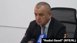 Музаффар Ашӯриён, вазири адлияи Тоҷикистон