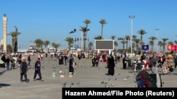 Ливиянын борбору  Триполи шаарындагы аянт