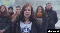 Ukrainian students have released an emotional video calling on their Russian counterparts not to believe what Russia's state-controlled media are saying about their country. 