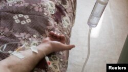 HIV wirusly hassa keselhanada ýatyr. Kiýew. 2013 ý.