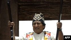 Боливиянын президенти Эвол Моралес.