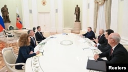 У час перамоваў у Крамлі