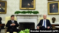 ԱՄՆ նախագահ Ջո Բայդենը Սպիտակ տանը ընդունում է Ուկրաինայի նախագահ Վլադիմիր Զելենսկուն, Վաշինգտոն, 1-ը սեպտեմբերի, 2021թ.