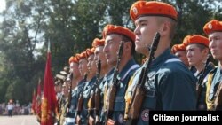 Кыргызстандык жоокерлер. 