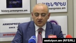 Зампред Комитета государственных доходов Армении Рафик Машадян, Ераван, 24 августа 2018 г. 