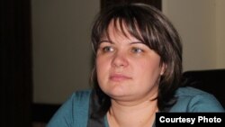 Жительница Астаны Олеся Беруашвили. Февраль 2013 года.  