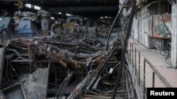 Наслідки російського удару по одній із українських ТЕС. Квітень 2024 року 