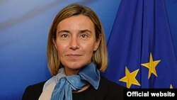 Верховный представитель ЕС по иностранным делам и политике безопасности Фредерика Могерини.