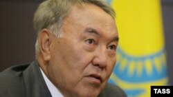 Нұрсұлтан Назарбаев, Қазақстан президенті.