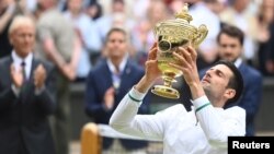 Це третя поспіль перемога Новака Джоковича на Вімблдоні і 20-та – на одному з турнірів серії Grand Slam