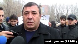 Президент Федерации футбола Армении Рубен Айрапетян 