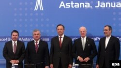 Учасники переговорів щодо сирійського мирного врегулювання, Астана, січень 2017 року